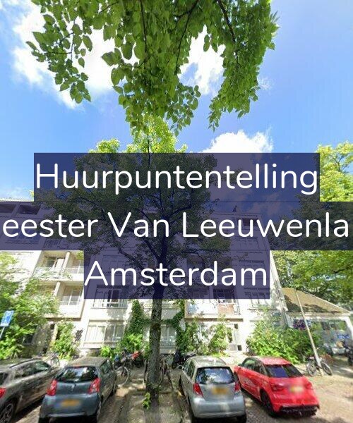 Foto gevel Huurpuntentelling voor Burgemeester Van Leeuwenlaan 99-4, Amsterdam