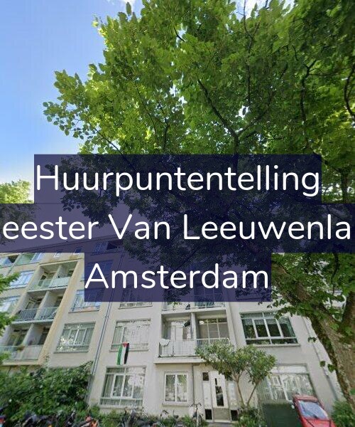 Foto gevel Huurpuntentelling voor Burgemeester Van Leeuwenlaan 88-2, Amsterdam
