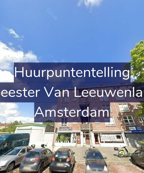 Foto gevel Huurpuntentelling voor Burgemeester Van Leeuwenlaan 61-1, Amsterdam