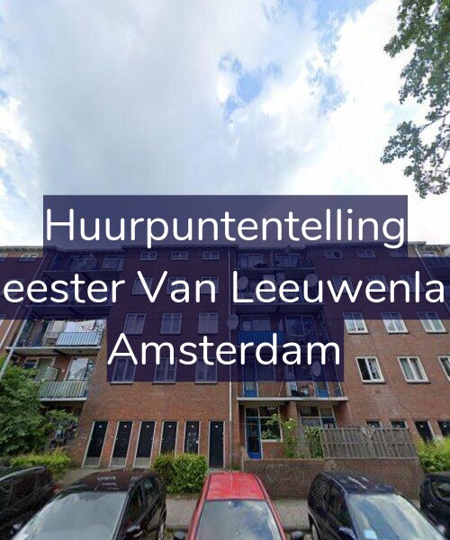 Foto gevel Huurpuntentelling voor Burgemeester Van Leeuwenlaan 66-1, Amsterdam