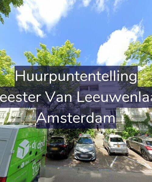 Foto gevel Huurpuntentelling voor Burgemeester Van Leeuwenlaan 95-H, Amsterdam