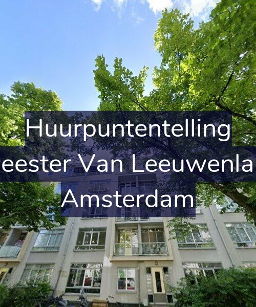 Foto gevel Huurpuntentelling voor Burgemeester Van Leeuwenlaan 96-2, Amsterdam