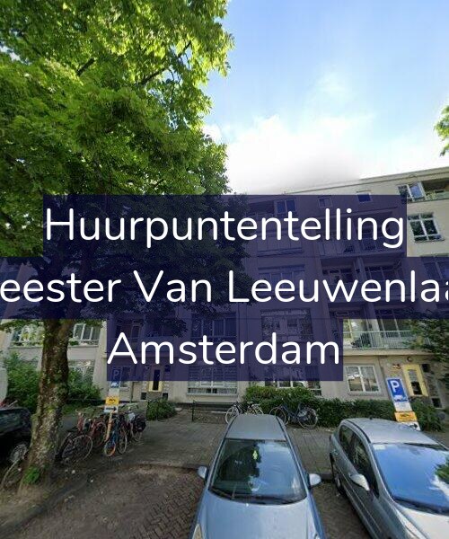 Foto gevel Huurpuntentelling voor Burgemeester Van Leeuwenlaan 82-H, Amsterdam