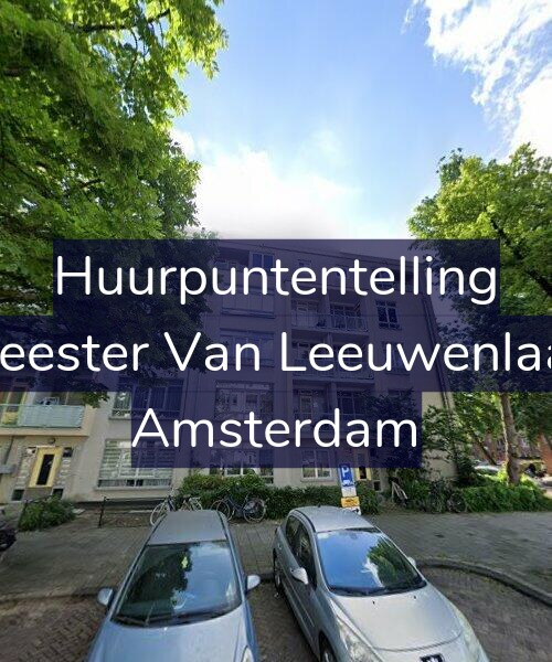 Foto gevel Huurpuntentelling voor Burgemeester Van Leeuwenlaan 80-H, Amsterdam