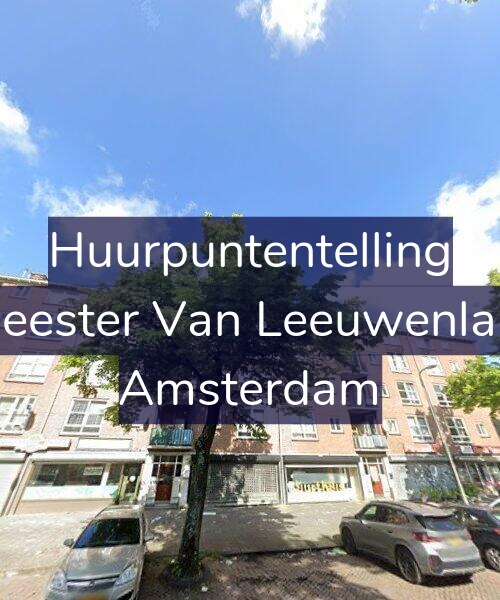 Foto gevel Huurpuntentelling voor Burgemeester Van Leeuwenlaan 71-4, Amsterdam