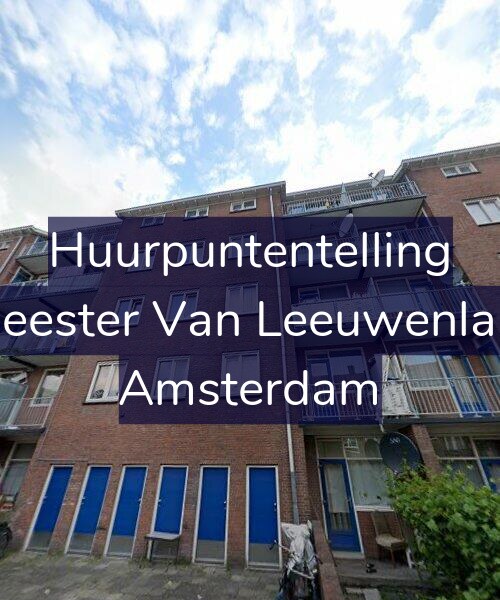 Foto gevel Huurpuntentelling voor Burgemeester Van Leeuwenlaan 44-1, Amsterdam