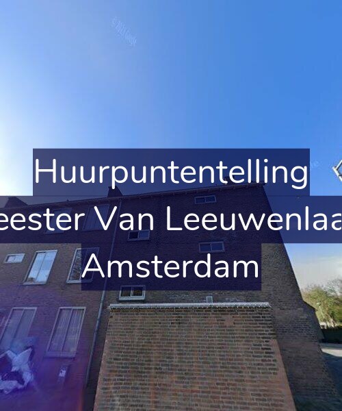 Foto gevel Huurpuntentelling voor Burgemeester Van Leeuwenlaan 191-1, Amsterdam