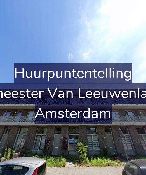 Foto gevel Huurpuntentelling voor Burgemeester Van Leeuwenlaan 122, Amsterdam