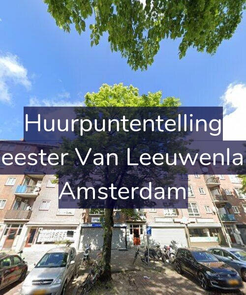 Foto gevel Huurpuntentelling voor Burgemeester Van Leeuwenlaan 65-4, Amsterdam