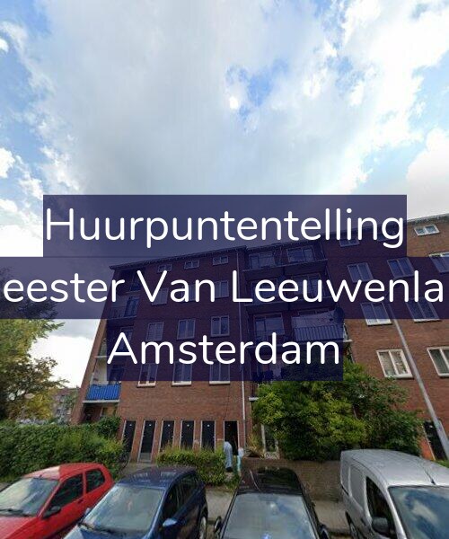 Foto gevel Huurpuntentelling voor Burgemeester Van Leeuwenlaan 62-4, Amsterdam