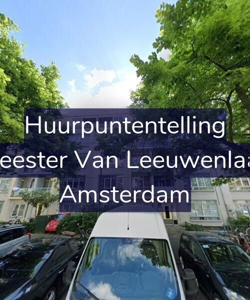 Foto gevel Huurpuntentelling voor Burgemeester Van Leeuwenlaan 84-H, Amsterdam