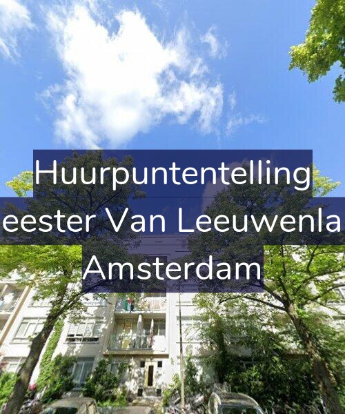 Foto gevel Huurpuntentelling voor Burgemeester Van Leeuwenlaan 93-3, Amsterdam