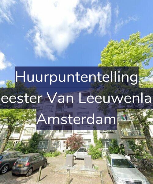 Foto gevel Huurpuntentelling voor Burgemeester Van Leeuwenlaan 89-4, Amsterdam