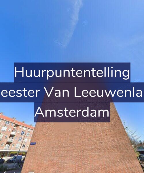 Foto gevel Huurpuntentelling voor Burgemeester Van Leeuwenlaan 38-2, Amsterdam