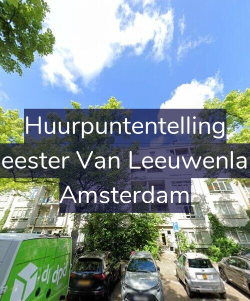 Foto gevel Huurpuntentelling voor Burgemeester Van Leeuwenlaan 95-1, Amsterdam