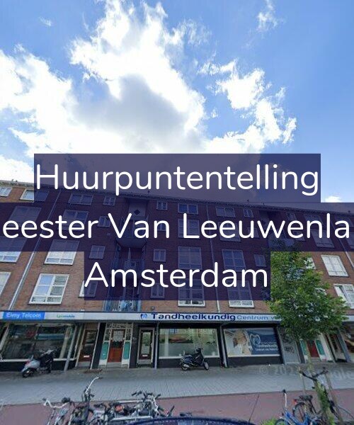 Foto gevel Huurpuntentelling voor Burgemeester Van Leeuwenlaan 30-1, Amsterdam