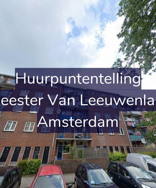 Foto gevel Huurpuntentelling voor Burgemeester Van Leeuwenlaan 68-1, Amsterdam