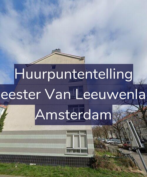 Foto gevel Huurpuntentelling voor Burgemeester Van Leeuwenlaan 79-4, Amsterdam