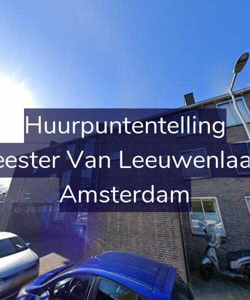 Foto gevel Huurpuntentelling voor Burgemeester Van Leeuwenlaan 187-H, Amsterdam