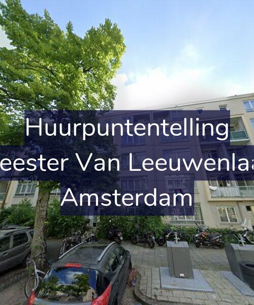 Foto gevel Huurpuntentelling voor Burgemeester Van Leeuwenlaan 90-H, Amsterdam