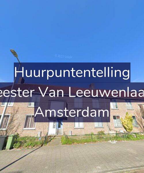 Foto gevel Huurpuntentelling voor Burgemeester Van Leeuwenlaan 195-H, Amsterdam