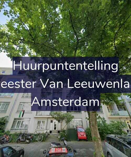 Foto gevel Huurpuntentelling voor Burgemeester Van Leeuwenlaan 86-4, Amsterdam