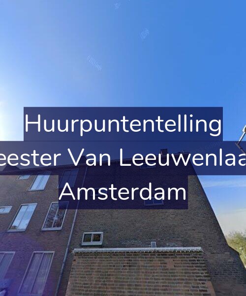 Foto gevel Huurpuntentelling voor Burgemeester Van Leeuwenlaan 191-2, Amsterdam