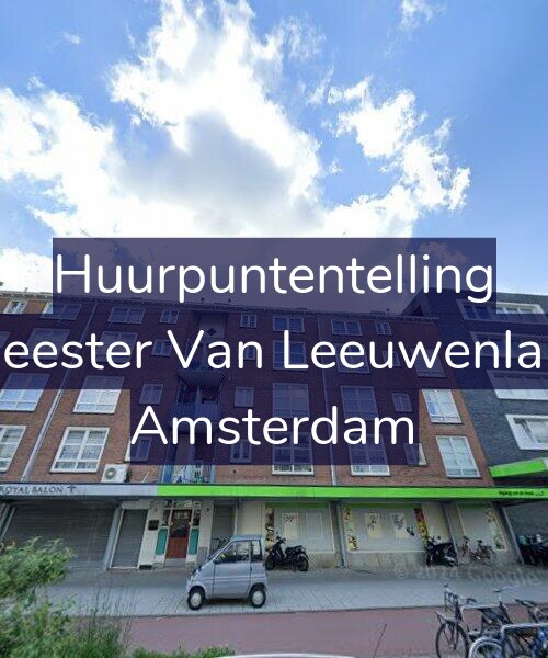 Foto gevel Huurpuntentelling voor Burgemeester Van Leeuwenlaan 22-4, Amsterdam