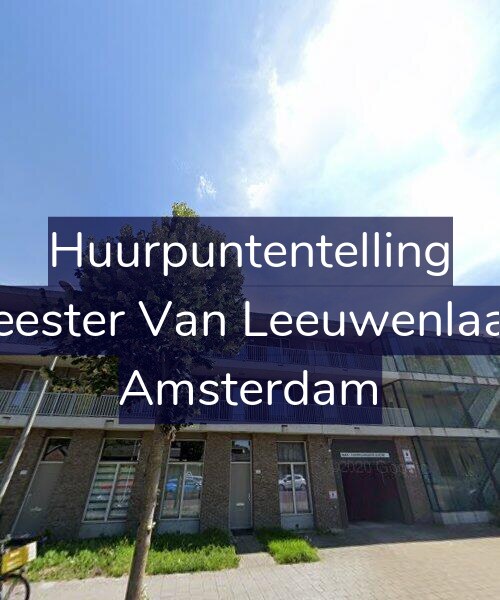 Foto gevel Huurpuntentelling voor Burgemeester Van Leeuwenlaan 114-F, Amsterdam
