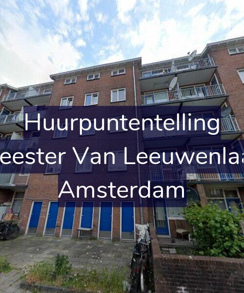 Foto gevel Huurpuntentelling voor Burgemeester Van Leeuwenlaan 44-H, Amsterdam