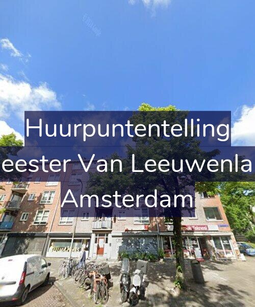 Foto gevel Huurpuntentelling voor Burgemeester Van Leeuwenlaan 75-1, Amsterdam