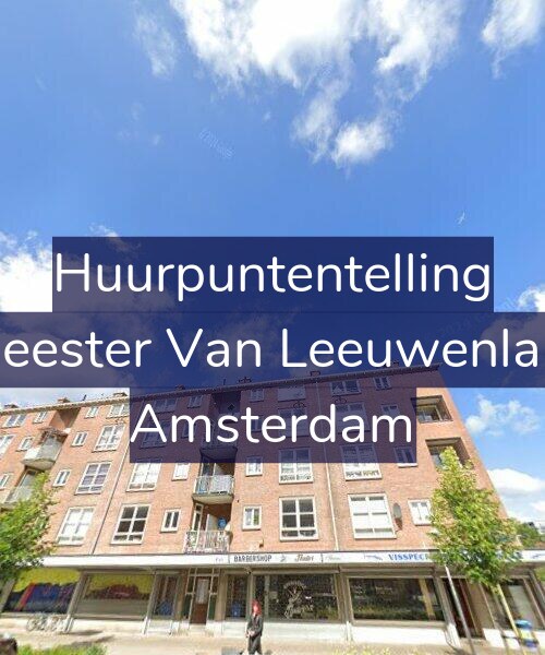 Foto gevel Huurpuntentelling voor Burgemeester Van Leeuwenlaan 49-2, Amsterdam