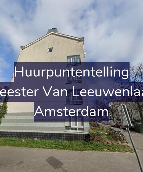 Foto gevel Huurpuntentelling voor Burgemeester Van Leeuwenlaan 79-H, Amsterdam