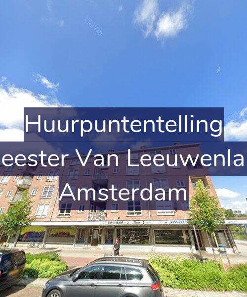 Foto gevel Huurpuntentelling voor Burgemeester Van Leeuwenlaan 49-4, Amsterdam