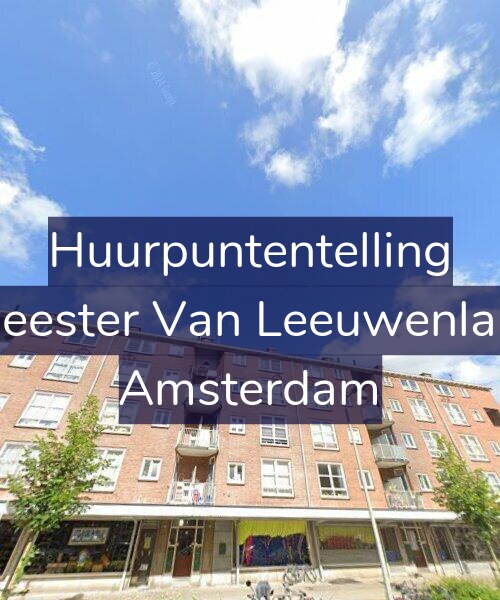 Foto gevel Huurpuntentelling voor Burgemeester Van Leeuwenlaan 45-2, Amsterdam