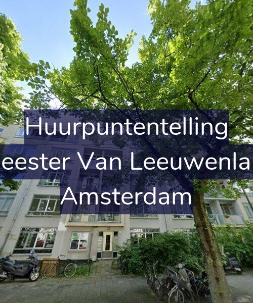 Foto gevel Huurpuntentelling voor Burgemeester Van Leeuwenlaan 94-1, Amsterdam