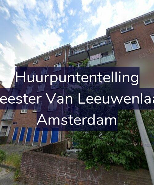 Foto gevel Huurpuntentelling voor Burgemeester Van Leeuwenlaan 40-H, Amsterdam
