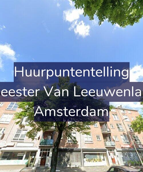 Foto gevel Huurpuntentelling voor Burgemeester Van Leeuwenlaan 71-3, Amsterdam