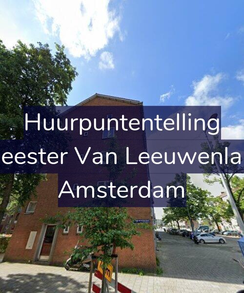 Foto gevel Huurpuntentelling voor Burgemeester Van Leeuwenlaan 74-4, Amsterdam