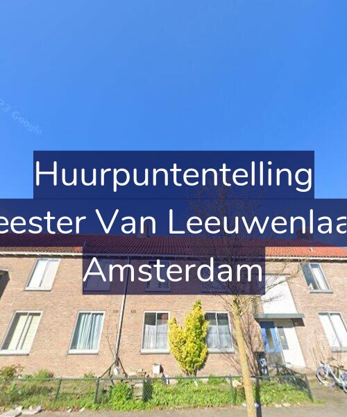 Foto gevel Huurpuntentelling voor Burgemeester Van Leeuwenlaan 197-1, Amsterdam