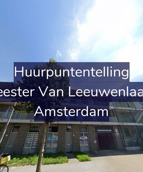 Foto gevel Huurpuntentelling voor Burgemeester Van Leeuwenlaan 114-G, Amsterdam