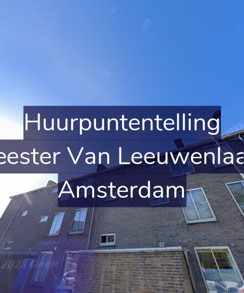 Foto gevel Huurpuntentelling voor Burgemeester Van Leeuwenlaan 187-2, Amsterdam