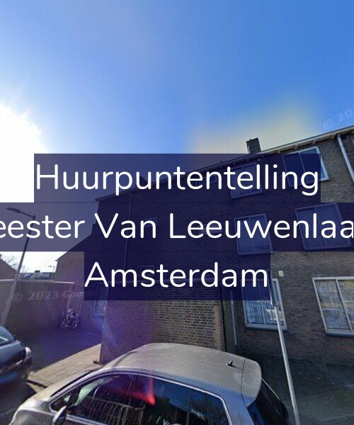 Foto gevel Huurpuntentelling voor Burgemeester Van Leeuwenlaan 185-H, Amsterdam