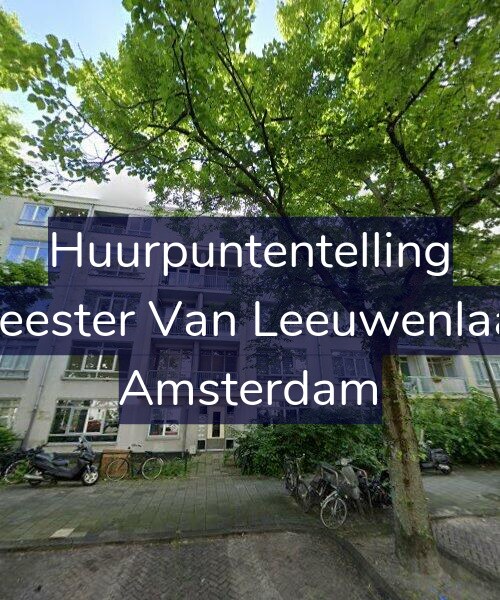 Foto gevel Huurpuntentelling voor Burgemeester Van Leeuwenlaan 94-H, Amsterdam