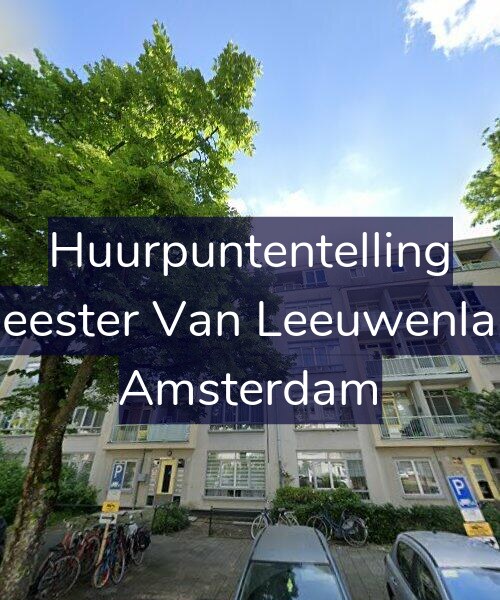 Foto gevel Huurpuntentelling voor Burgemeester Van Leeuwenlaan 82-4, Amsterdam