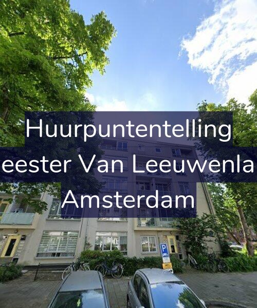 Foto gevel Huurpuntentelling voor Burgemeester Van Leeuwenlaan 80-1, Amsterdam