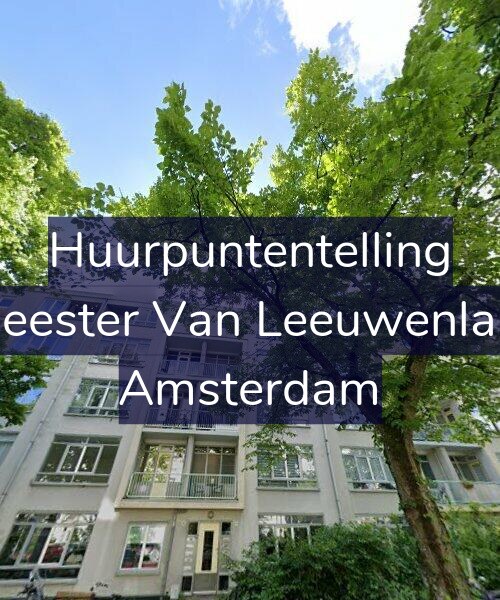 Foto gevel Huurpuntentelling voor Burgemeester Van Leeuwenlaan 94-3, Amsterdam