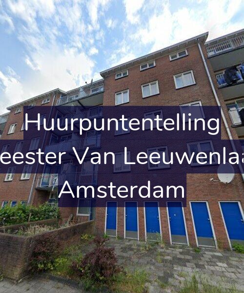 Foto gevel Huurpuntentelling voor Burgemeester Van Leeuwenlaan 46-H, Amsterdam
