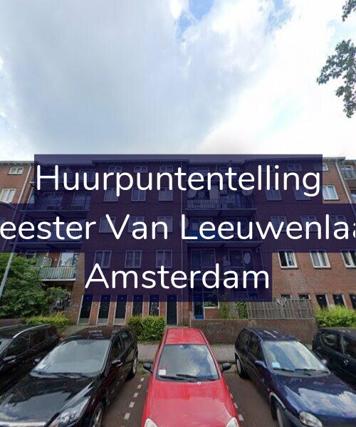 Foto gevel Huurpuntentelling voor Burgemeester Van Leeuwenlaan 66-H, Amsterdam