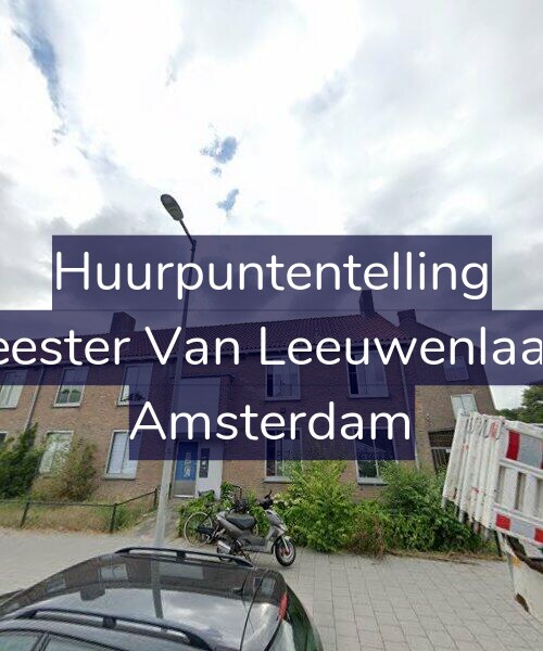 Foto gevel Huurpuntentelling voor Burgemeester Van Leeuwenlaan 183-H, Amsterdam